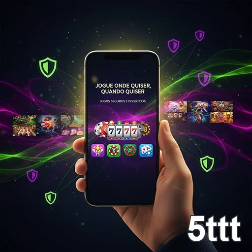 Ilustração de Jogos de Slots: Diversão e Agilidade Móvel